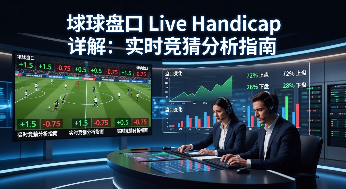 滚球盘口 live handicap：资深玩家解析即时盘口变化与投注策略