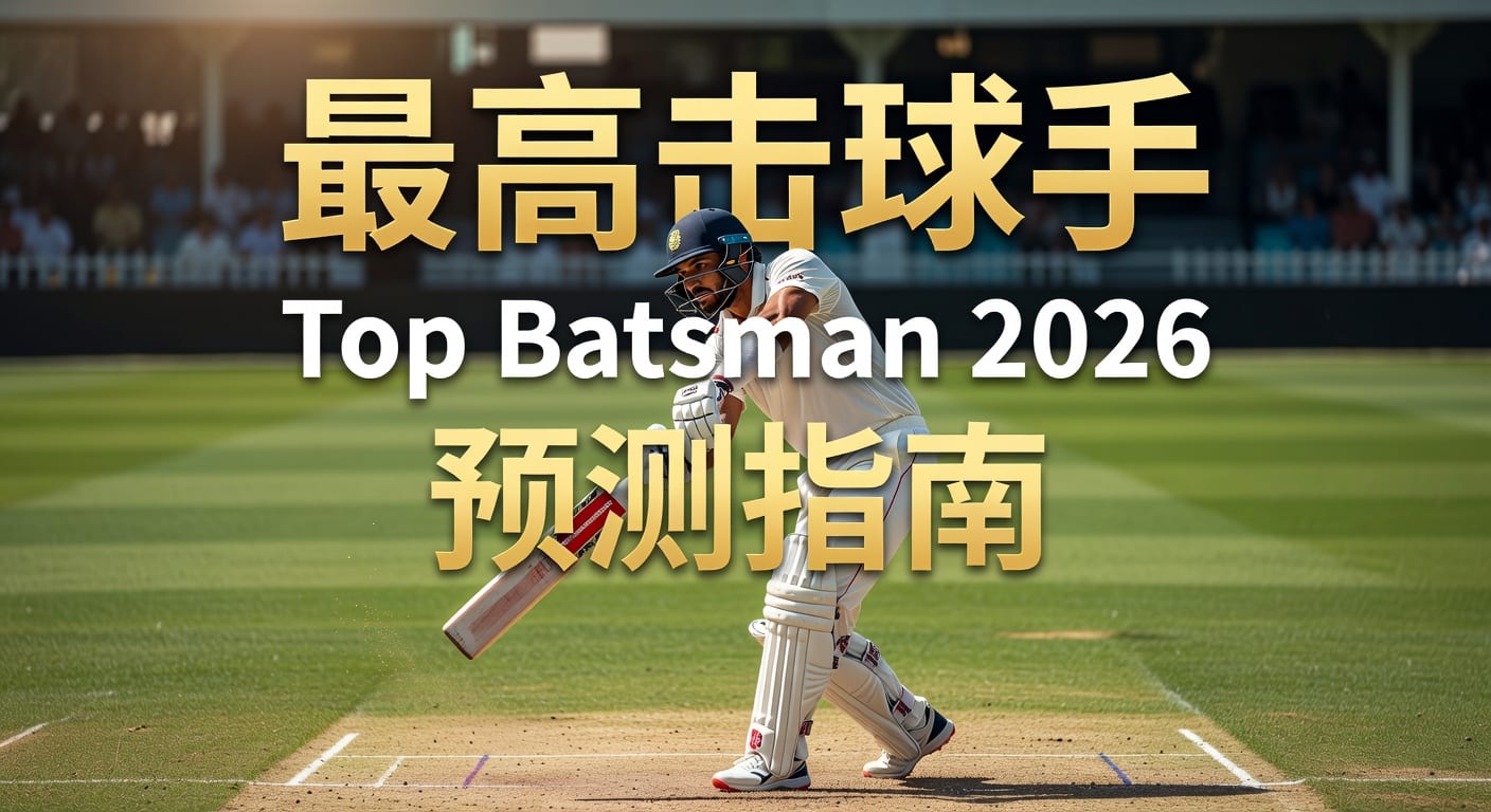 2026年世界杯投注：最高击球手 Top Batsman 制胜之道 | 稳胆竞彩