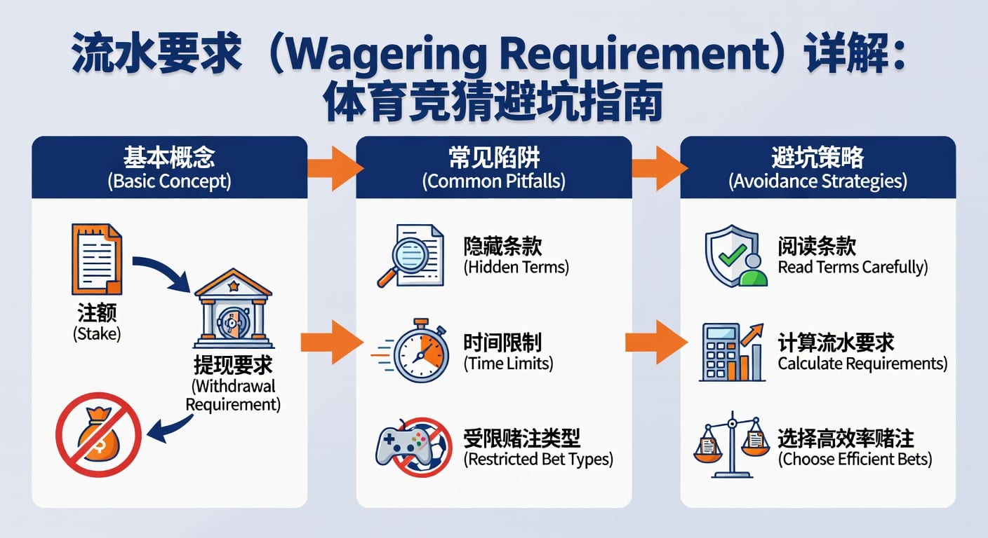 体育博彩流水要求解析：Sports Wagering Requirement 策略与技巧
