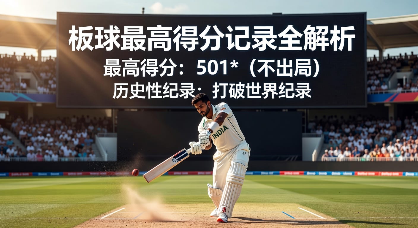 板球最高得分 Highest Score：纪录与打法全解析