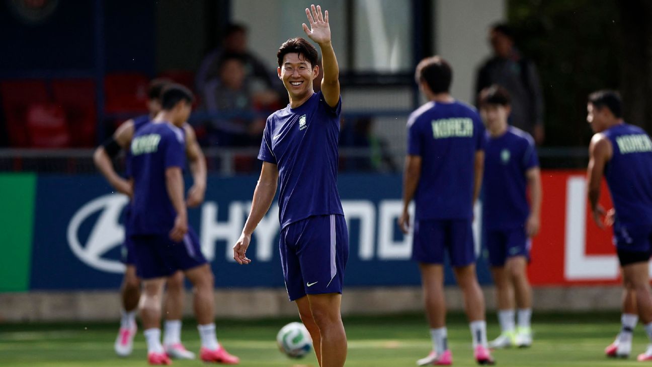 孙兴慜迎世界杯第四战：像个孩子一样重返赛场