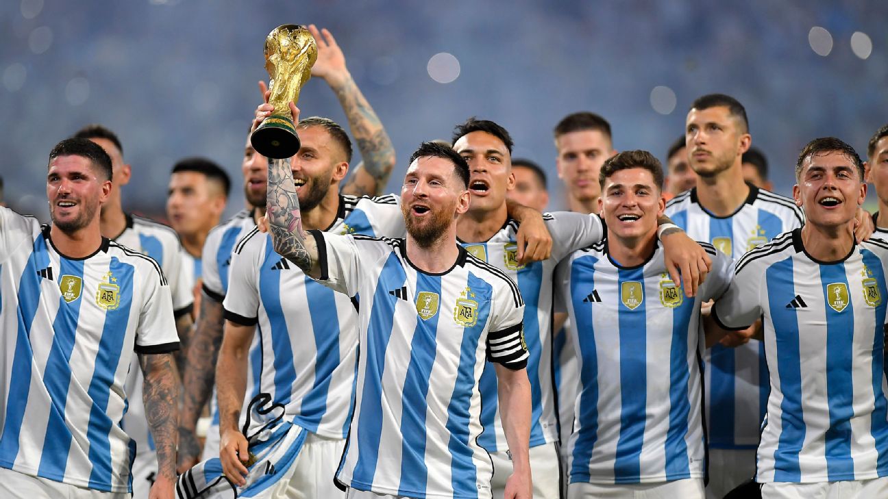 FIFA前四种子会师世界杯四强：阿根廷英格兰法国西班牙同场
